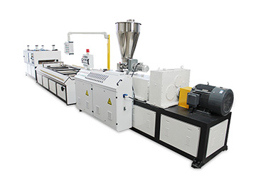Máy làm bảng cửa PVC